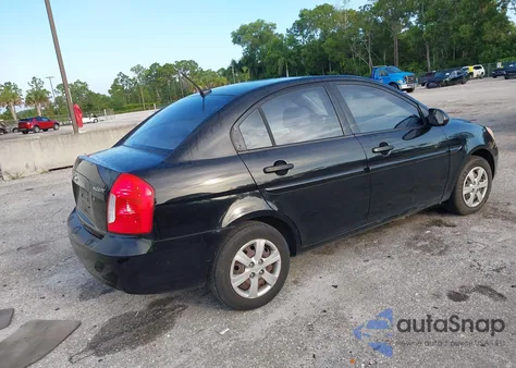 2009 Hyundai Accent Gls z USA, uszkodzony, nr VIN KMHCN46C49U315473